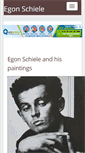 Mobile Screenshot of egon-schiele.com